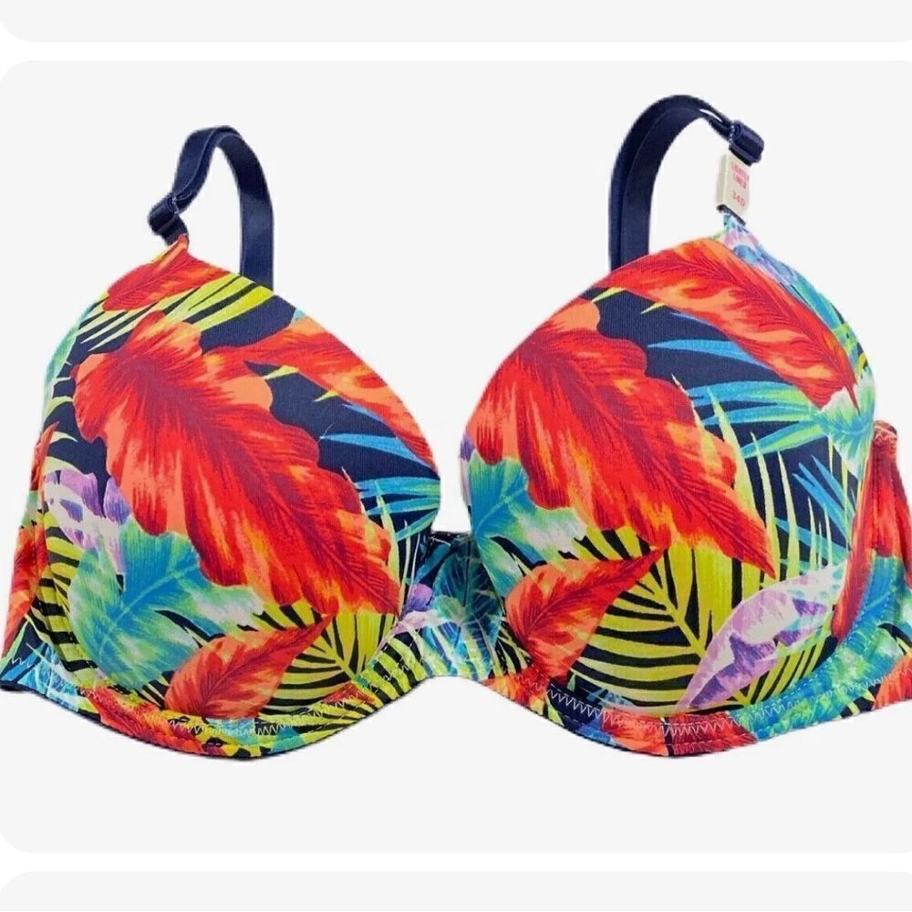 Victoria’s Secret Pink Wear Everywhere Lightly Lined Multicolor bra…